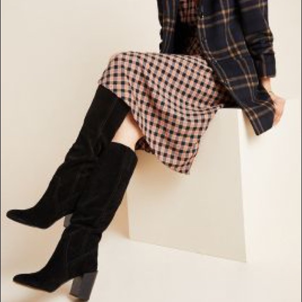 DOLCE VITA CORMAC KNEE-HIGH BOOTS - SIZE 9